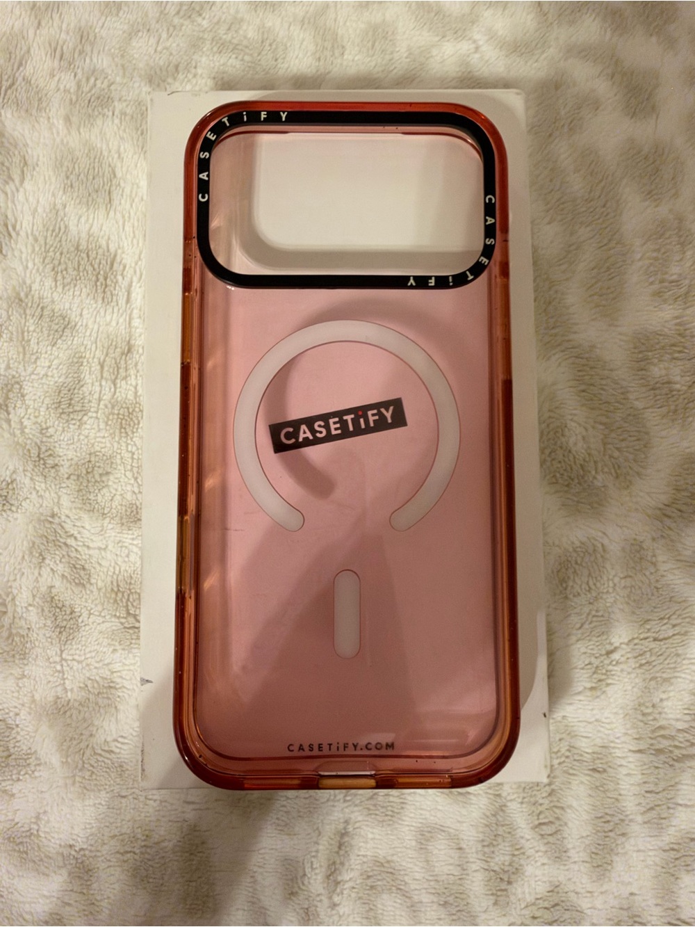 CASETiFY Pink Impact MagSafe Case – iPhone 17 Pro Max